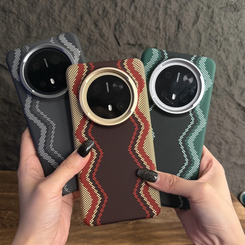 赤蛇权杖适用华为Mate70Pro+磁吸手机壳凯夫拉纹Pura80防摔保护套|undefined