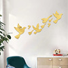 Acrylic stickers, sticker, retroreflective nail decoration for living room for bedroom on wall, new collection, mirror effect