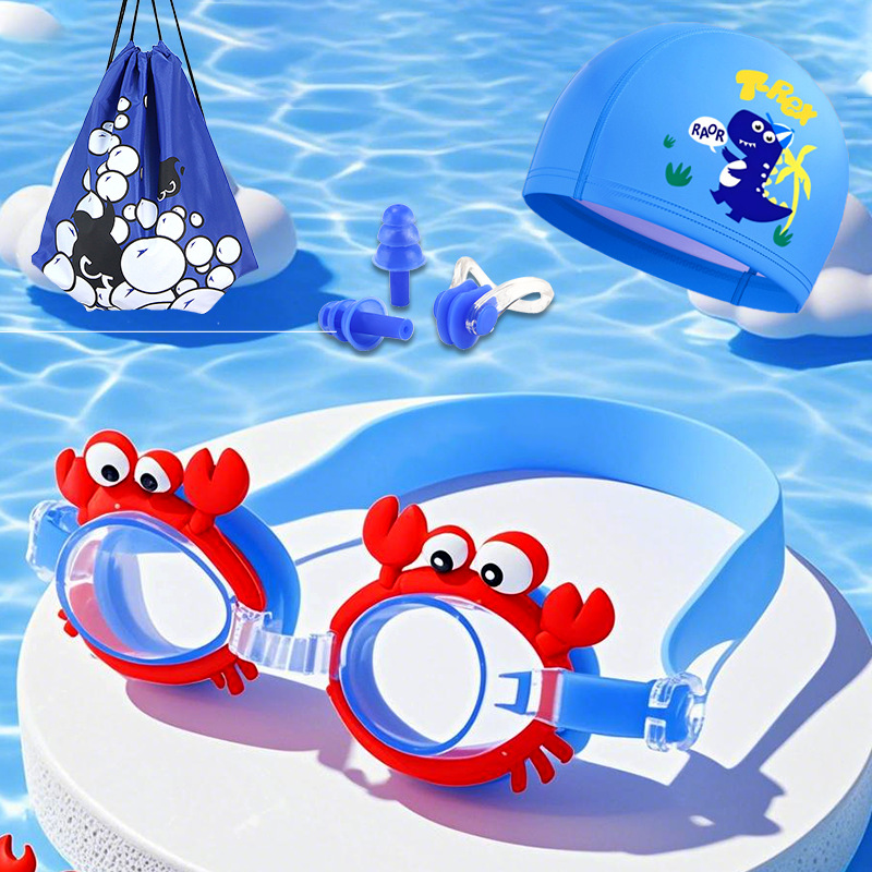 Gafas de Natación Infantil de PC Impermeable y Antivaho para Piscina image 18