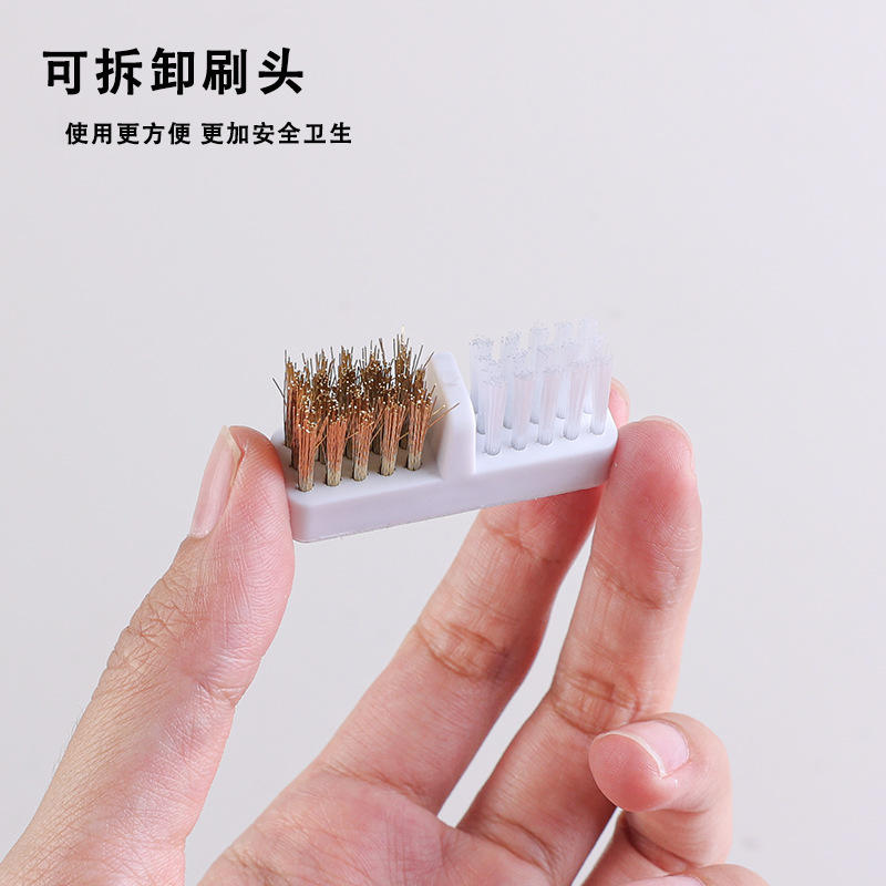 Transfronterizos 24 agujeros caja de almacenamiento de cabeza de pulido de uñas estante de exhibición de herramientas de manicura broca de almacenamiento de caja de acabado