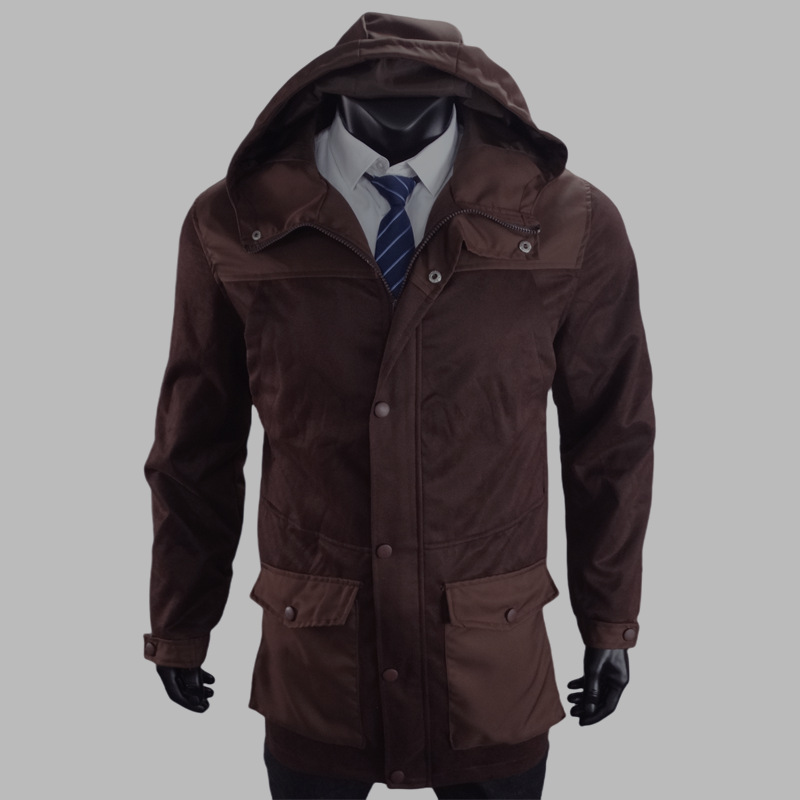 Men's Clothing retro men's coat multi color outdoor workwear jacket _voghion.com