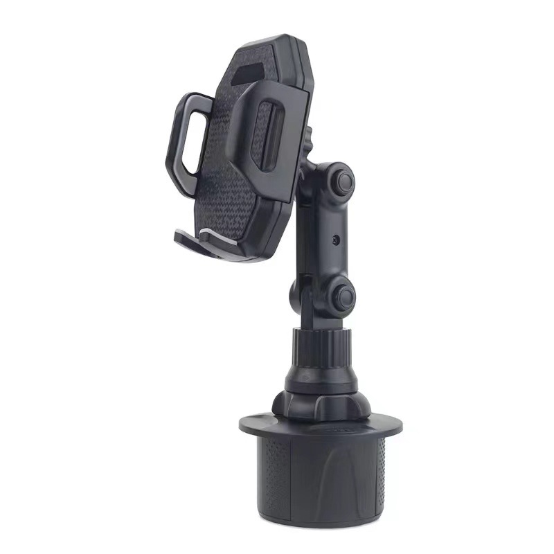 Cross-border Amazon car water cup holder mobile phone holder car folding bending rotating universal car navigation bracket