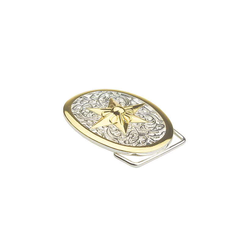 DIY 벨트 버클 자동 버클 순수 구리 3.8MM 허리 베어 바디 클립 바지 버클 남성 뉴