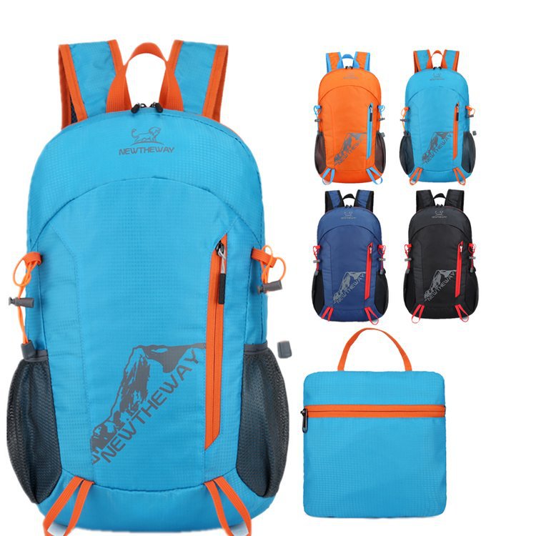 New Large Capacity Portable Sports Outdoor Mountaineering Bag Fashionable Foldable Travel Backpack for Men and Women Cycling Bag