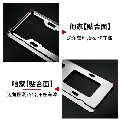 License plate holder/license plate holder — Suitable for Bmw License Plate Frame
