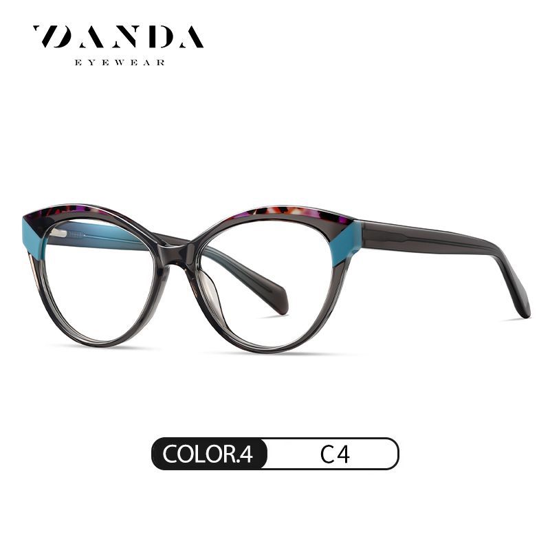 Flor gris brillante/púrpura C4