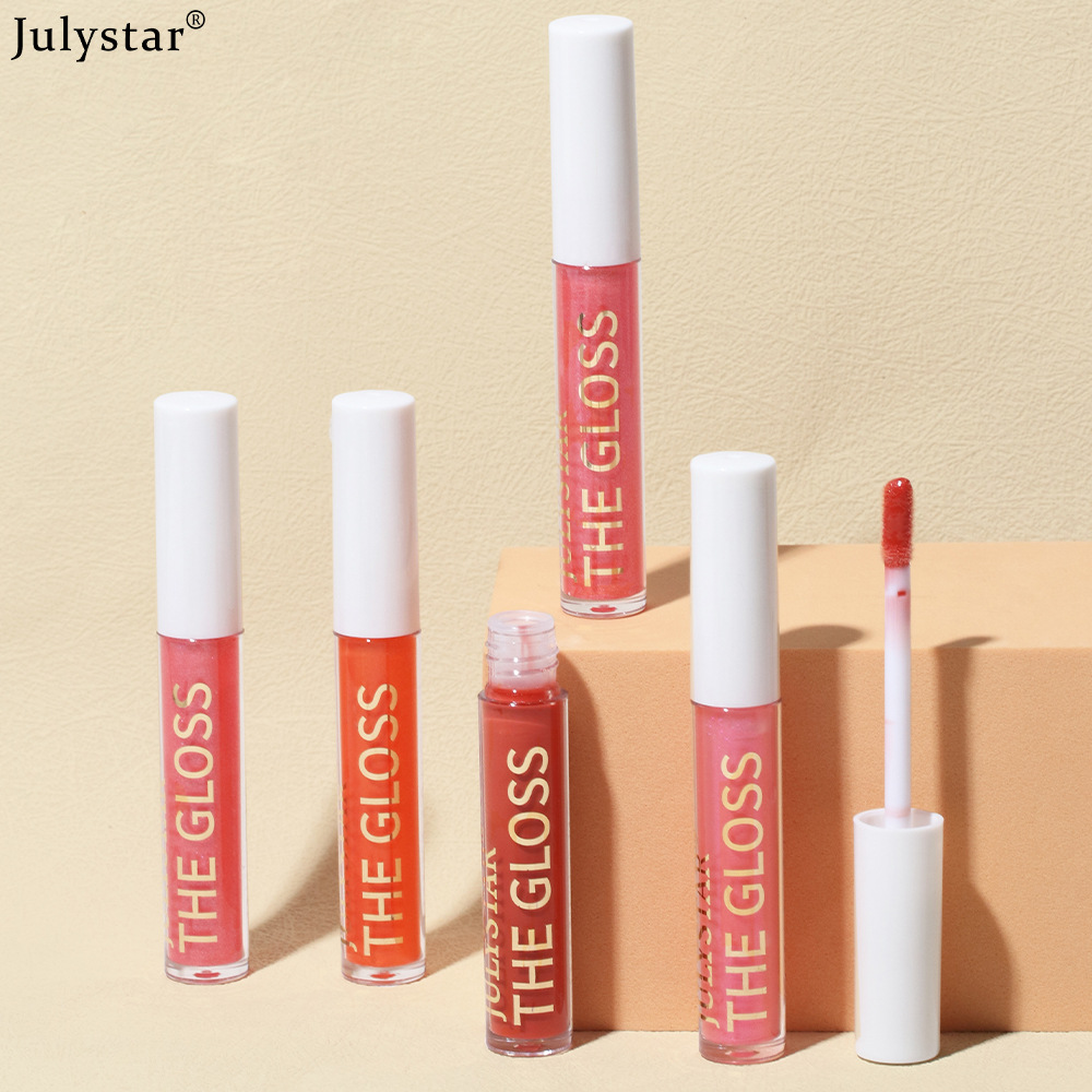 Cross-border makeup long-lasting moisturizing transparent nourishing lip gloss, European and American water light mirror brightening lip gloss and lip oil wholesale for export undefined