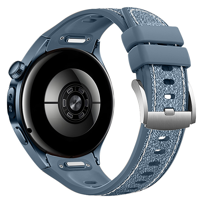 Huawei Watch5 ウォッチレザーシリコン複合ストラップに適しています。公式プレス式 watch5 ストラップと同じスタイルです。|undefined