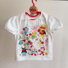 25夏新款外贸童装面包督造超人卡通纯棉T恤日式潮牌短袖工厂批发