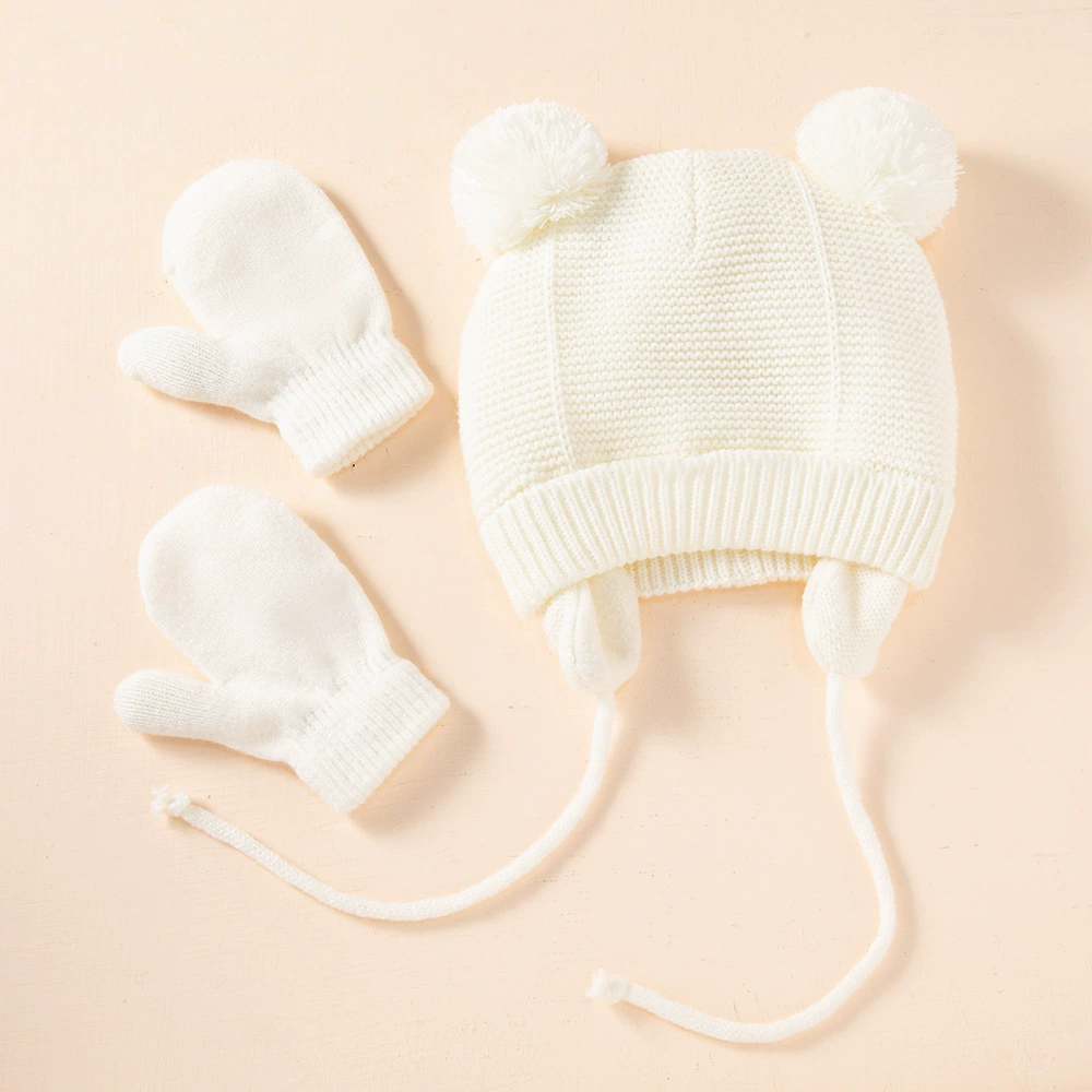 Детские перчатки с хвоста, теплый knitted шапка, европейский стиль, (Физические)