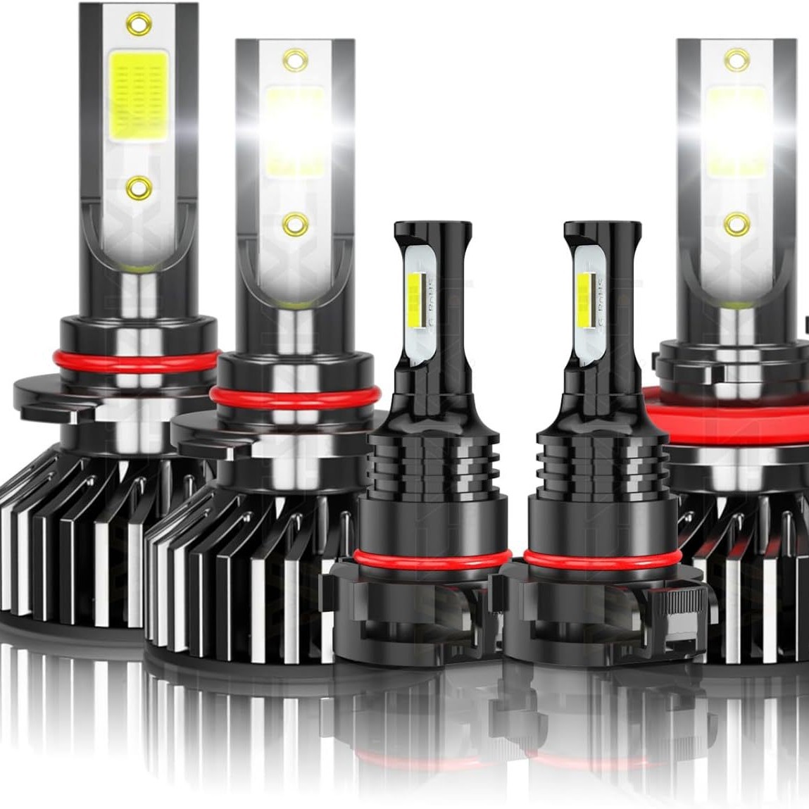 9005 9006 H11 lámpara de niebla LED del automóvil 5202 9145 lámpara de niebla del automóvil conjunto de lámpara blanca