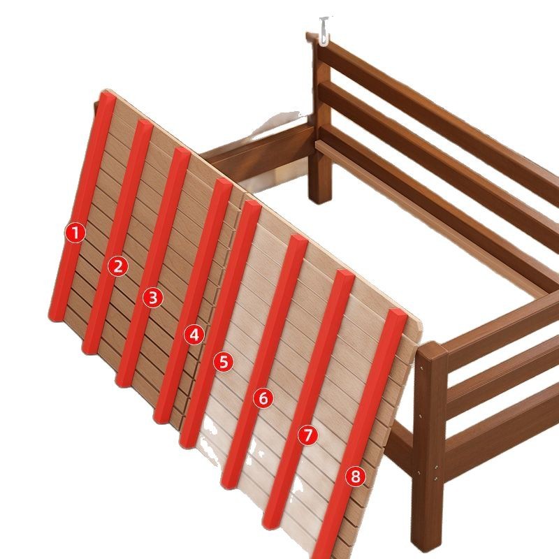 Cama de madera maciza para niños cama de empalme cama de bebé cama grande cama ampliada para niños niñas cama individual junto a la cama