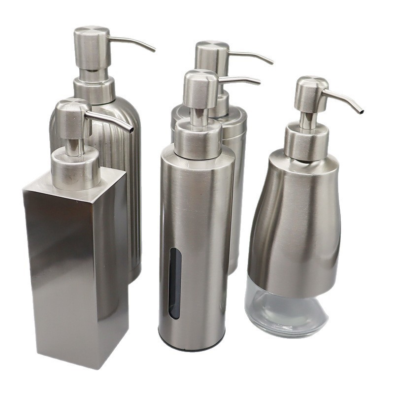 Dispensador de Jabón y Loción 304 de Acero Inoxidable 304 a Presión para Baño image 6