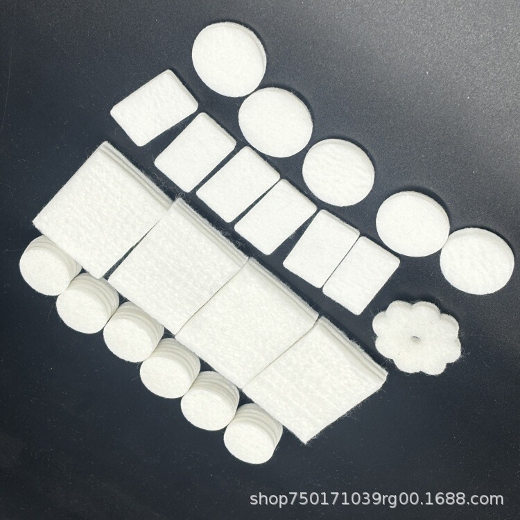 Self-adhesive felt table and chair mat wear-resistant furniture leg protection mat silent thick stool mat can be cut sponge