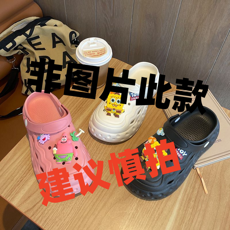 2023 Otoño e Invierno Nueva hebilla de una sola palabra forro interior forrado de lana de moda de alto sentido desgaste exterior celebridad de Internet zapatillas pelusas de mujer