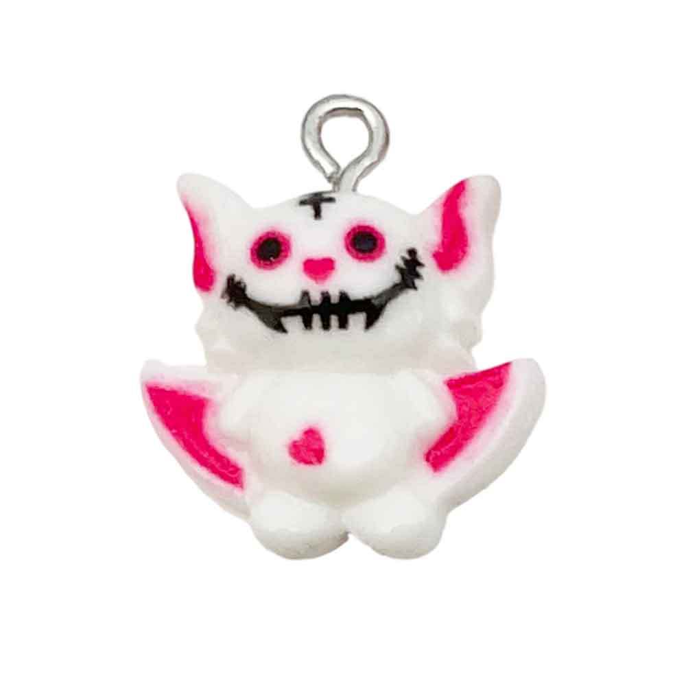 Nuevos accesorios de resina calabaza Halloween esqueleto fantasma fiesta DIY joyería pequeña decoración colgante