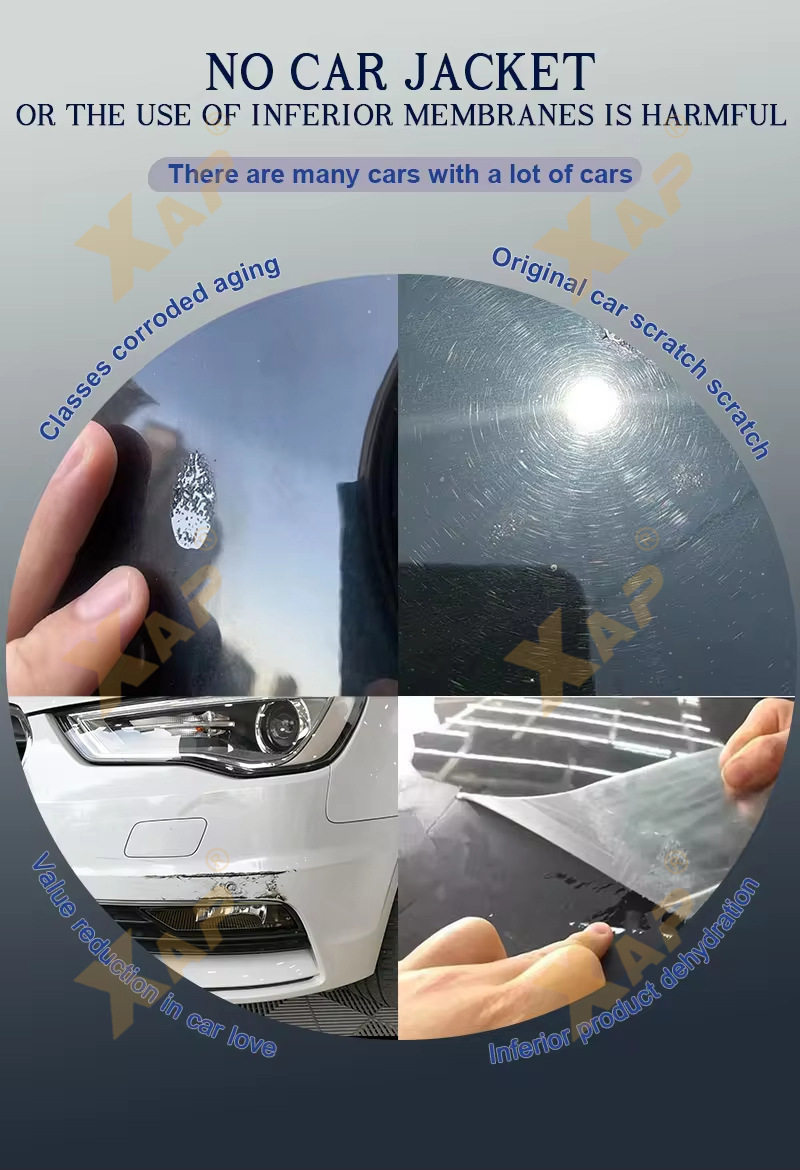 TPU polyurethane film high gloss protective paint film matte car packaging TPH PPF car body protective film