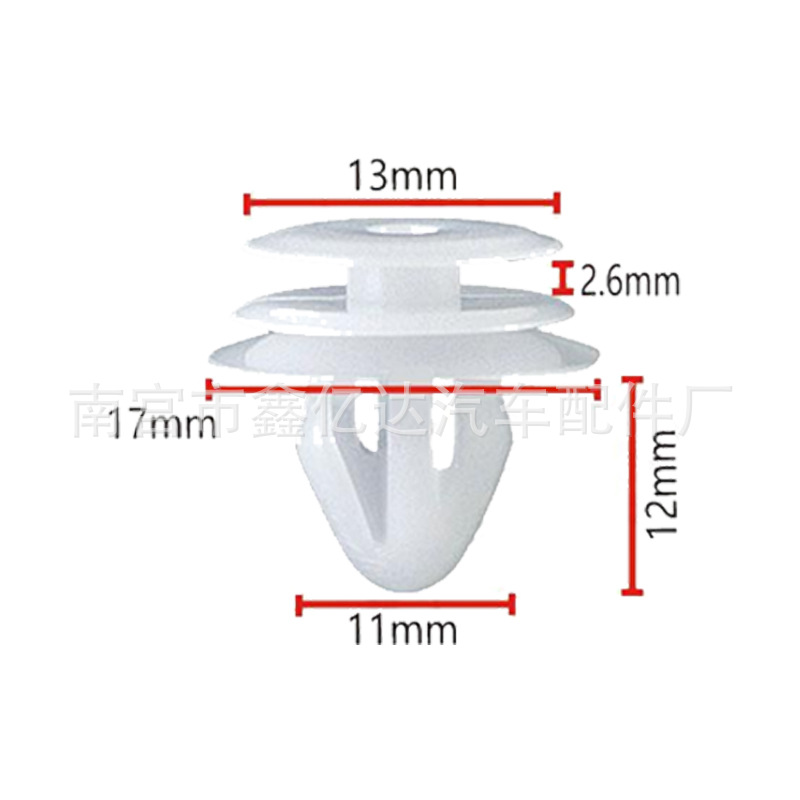 Adecuado para Hyundai Elantra Sonata Tucson lingxiang yuedong acento Santa Fe puerta Panel CLIP hebilla D12