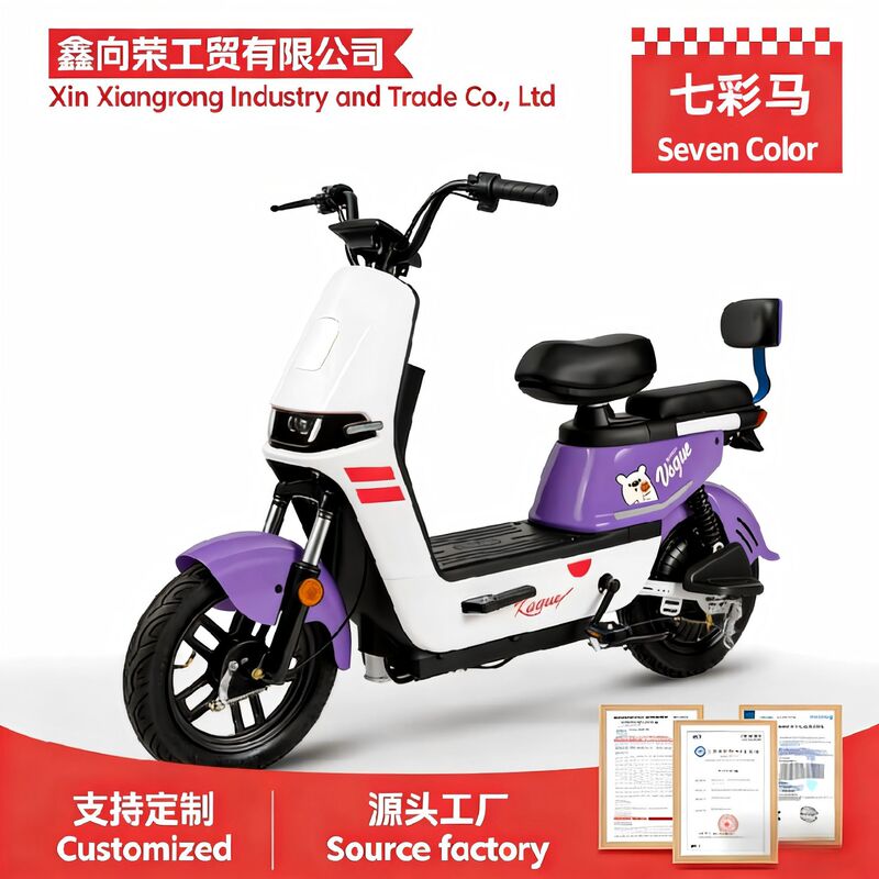 New Model of Cross-Border Foreign Trade Electric Vehicle, Electric Vehicle Source Factory, 48V Adult Two-Wheeled Electric Scooter, Same Model