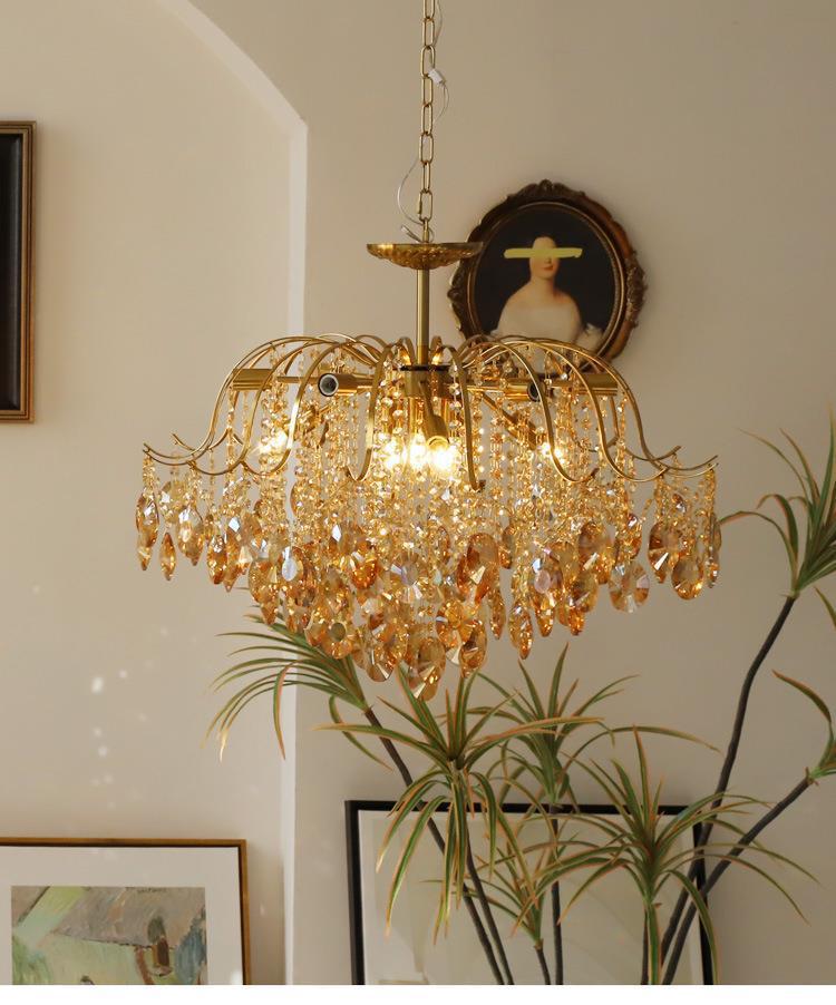 Full Spectrum Eye Protection Romantic Crystal Chandelier