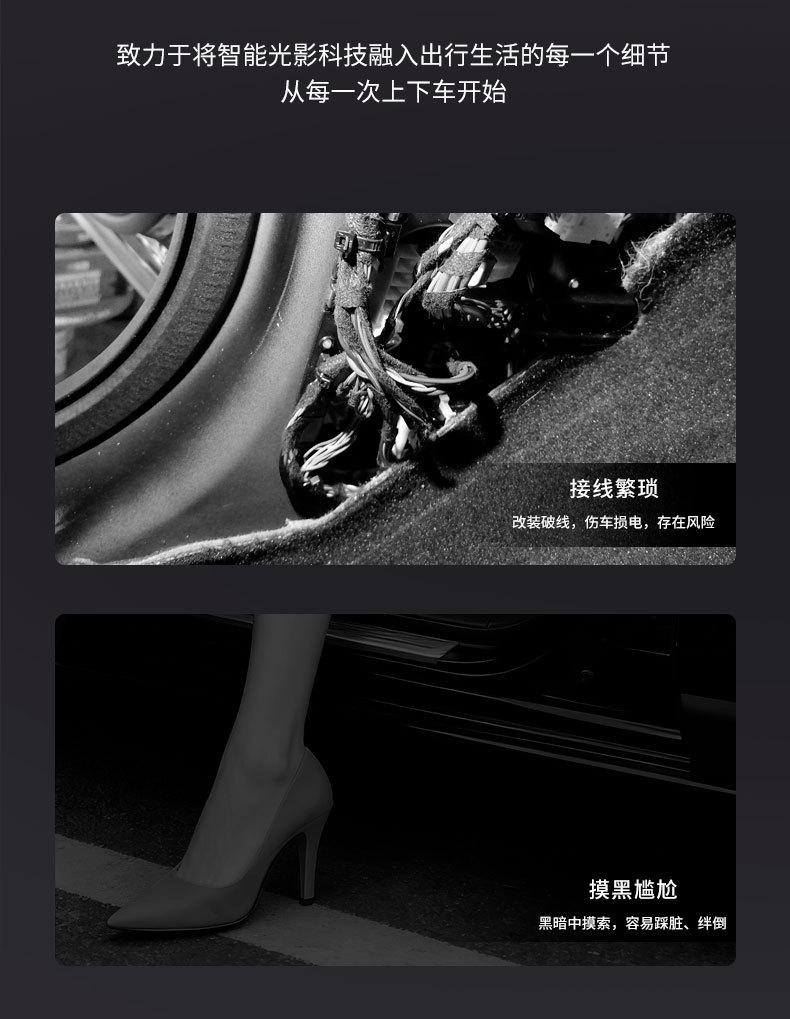 Suitable for Ideal L6L7L8L9 Cars, Illuminated Door Sill Strips, Welcome Pedals, Led Wireless Sensor, New Style
