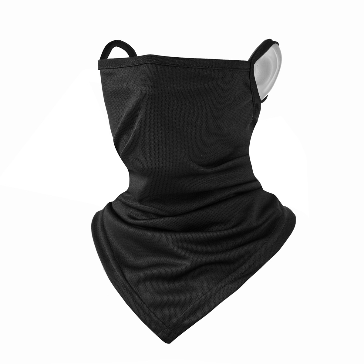 Máscara solar de ciclismo para hombres verano respirado malla anti-UV colgar toallas triangulares al aire libre guarnición image 10