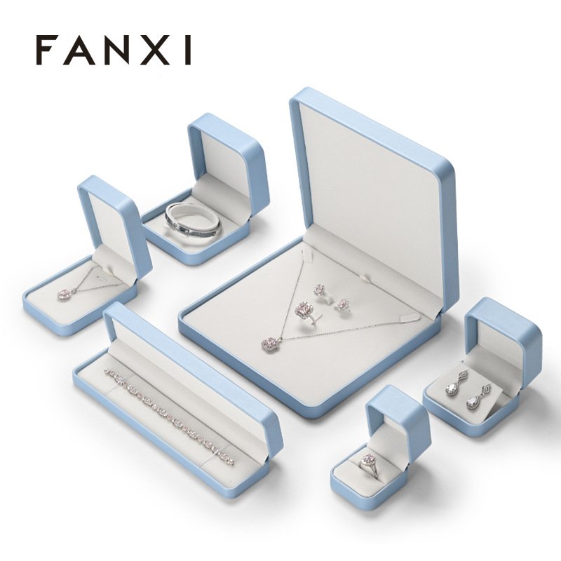 Fanxi Senior Marriage Proposal Ring Box Creative Jewelry Storage pendientes collar pulsera a caja de anillo al por mayor