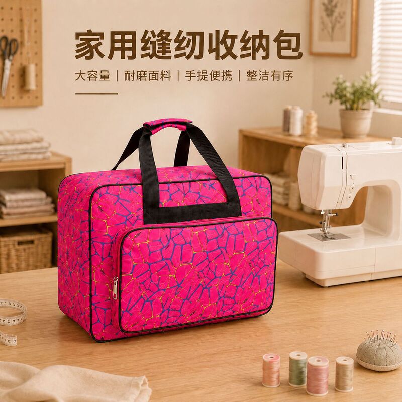 Amazon Outdoor Luggage Multifunctional Travel Bag Large Capacity Women Trendy Sports Fitness Bag Household Sewing Machine Bag