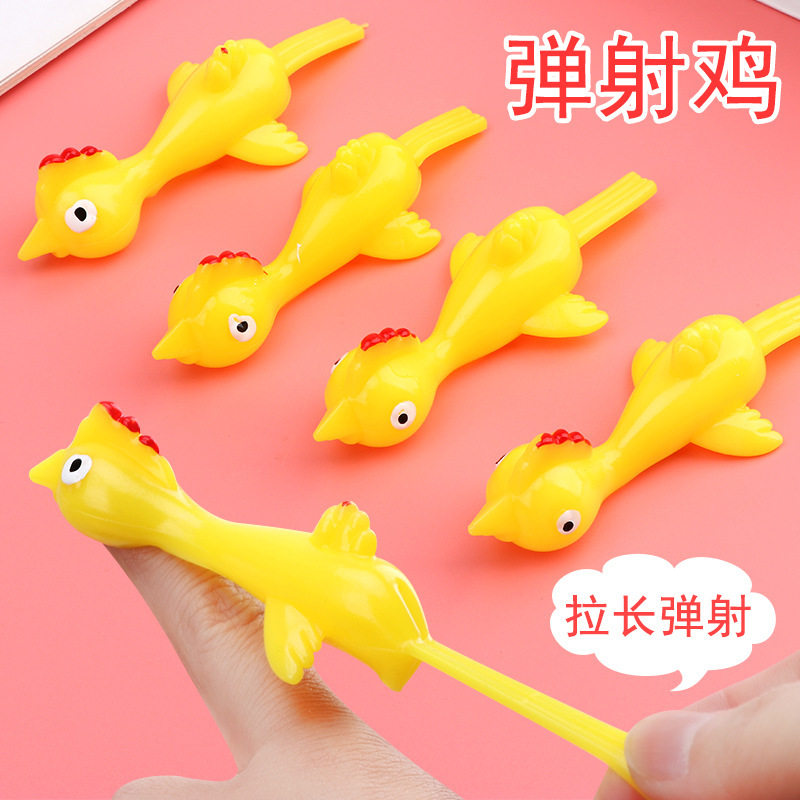 Finger ejection trick fun elastic stretch chicken children's small…