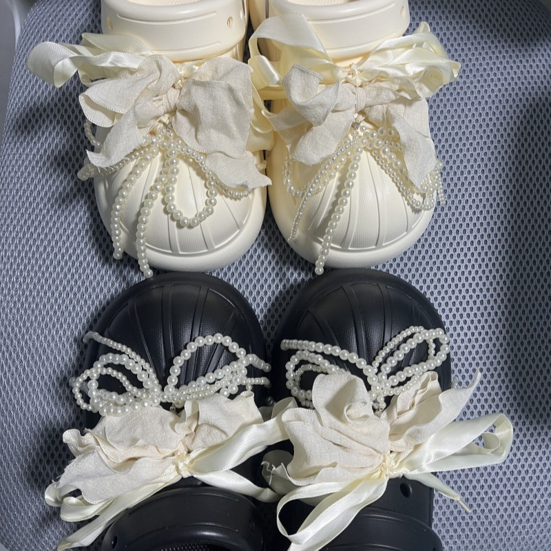 串珠珍珠蝴蝶结饰品配饰