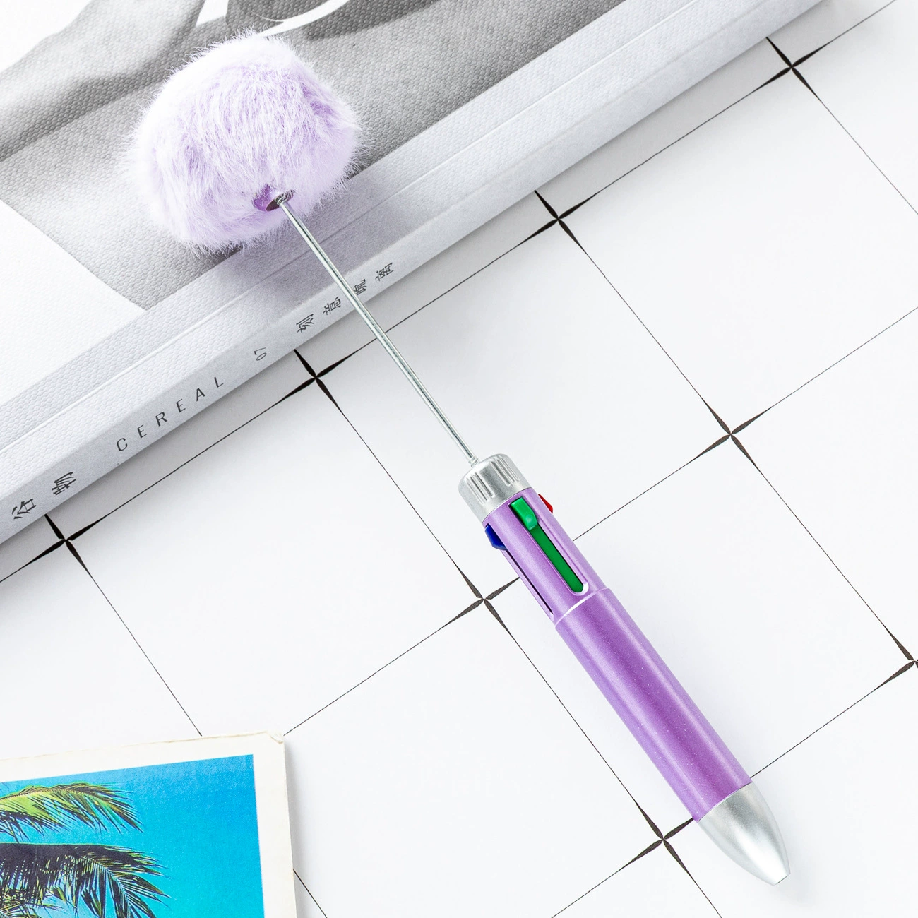 High quality rollerball pen for students, multicoloured ballpoint pen, DIY