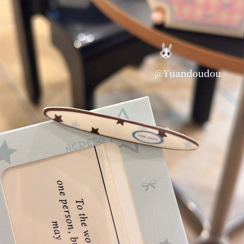 Clip de cabello de flor de leopardo para mujeres clip de cabello de alto nivel frente clip de frangeo 2025 nuevo clip lateral clip de cabello toque