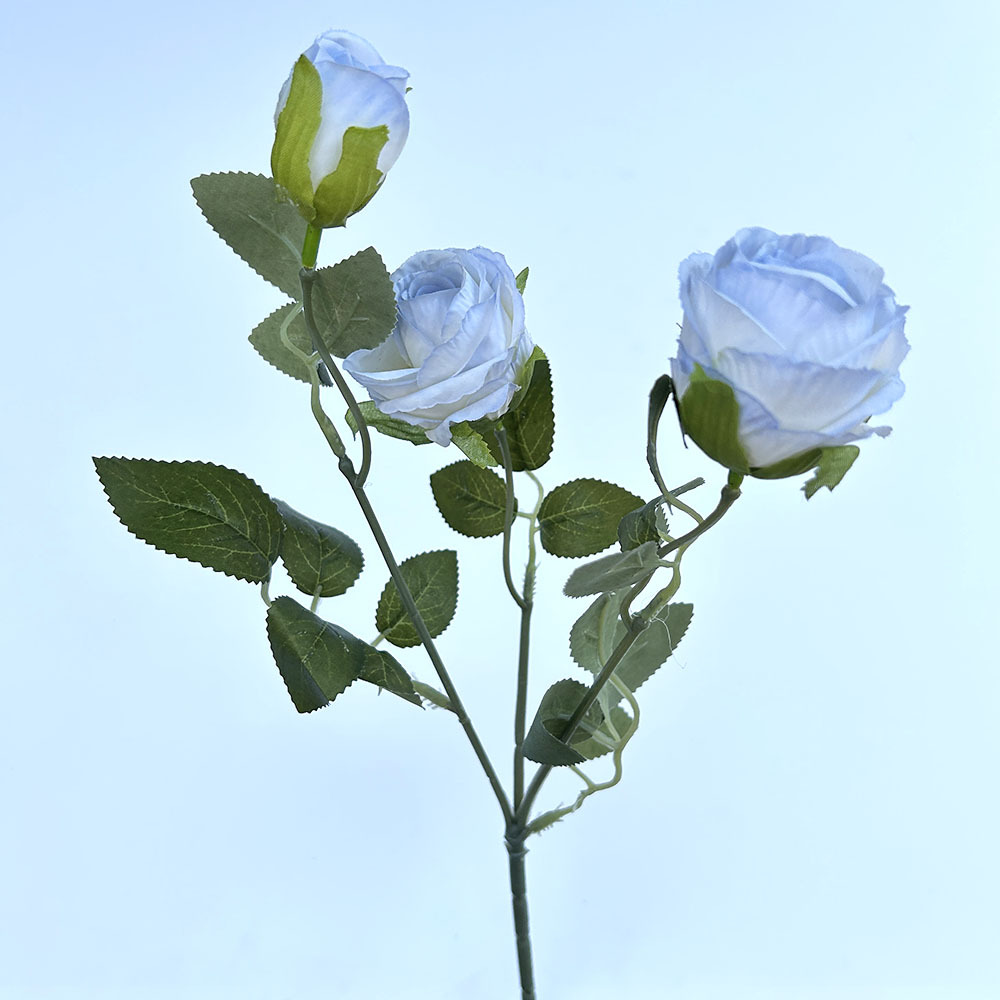 Artificial Rose Bouquet For Home Decor Elegant Table Flowers_voghion.com