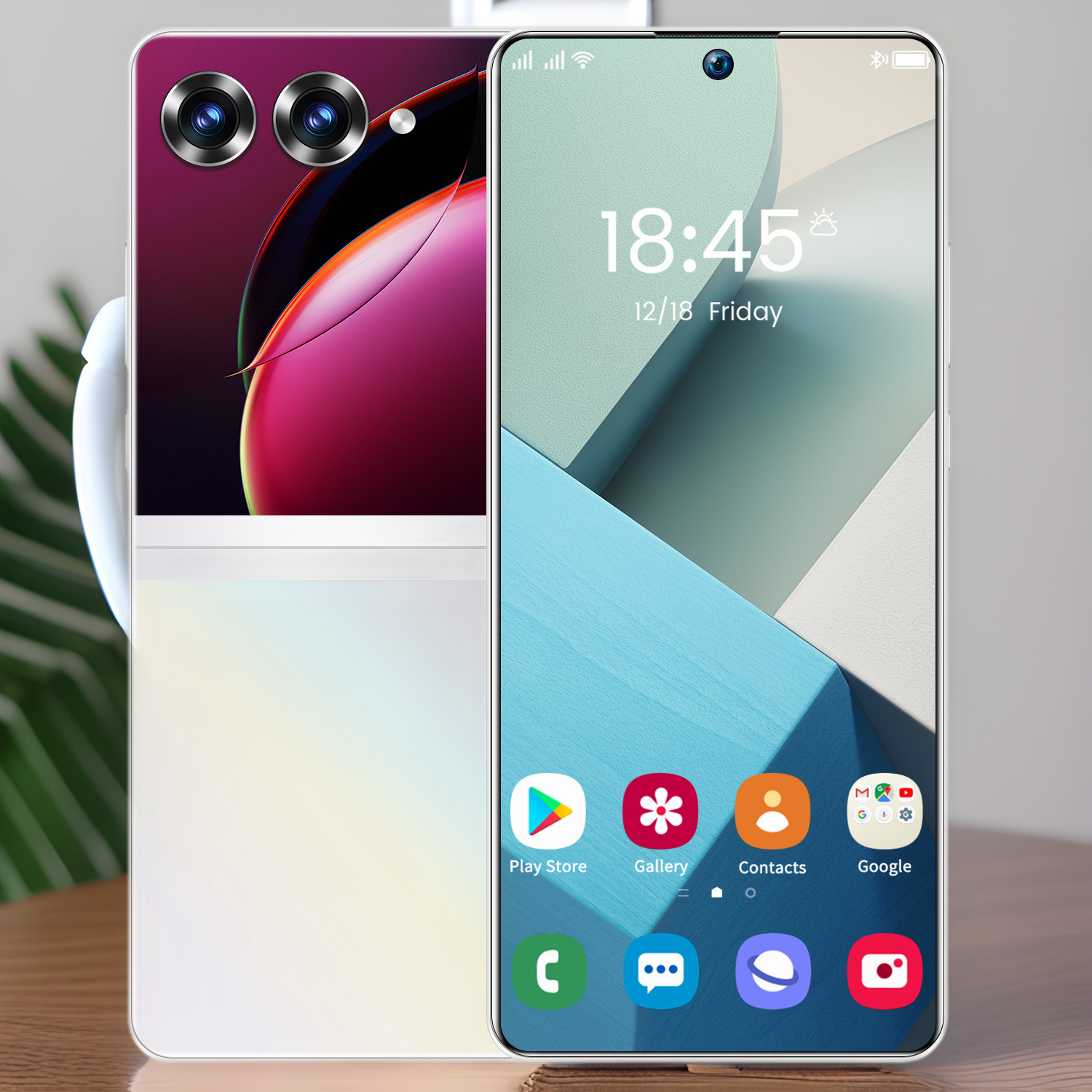 S25 Ultra+ Кросс-бордер смартфон 7.3 дюйма с большим экраном HD 16+1T мобильный телефон источник завода СмартPhone