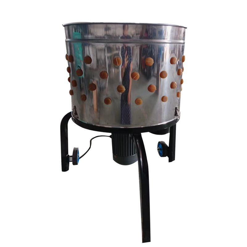 Máquina de depilación portátil para aves de corral de gallina de acero inoxidable automático doméstico depilación rápida equipo de depilación depilación