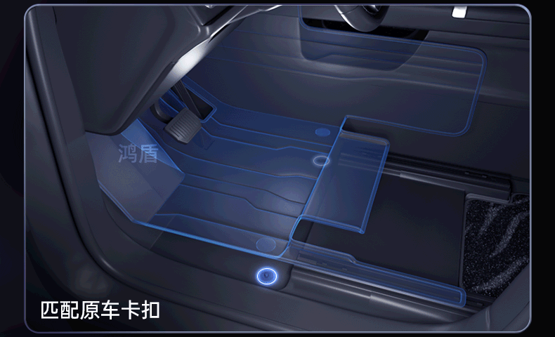 Suitable for Daimler Denza N8L Floor Mats, Full Coverage, 25 New Model Car Interior Decoration Modification Accessories, Trunk Mat Supplies
