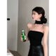 French Base Camisole Women's Inner Wearing Pure Chest Wrapping Sweet Spice Girl Outer Wearing Hanging Neck Tube Top Fashionable Design