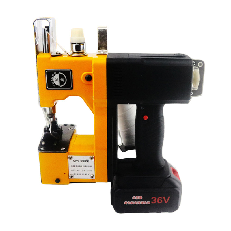 Máquina de sellado de carga portátil de Yuanbo Máquina de envasado de batería de litio portátil Máquina de sellado de bolsas tejidas Máquina de costura de carga