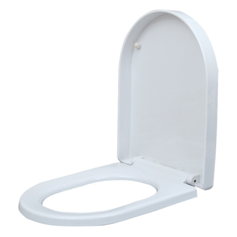 Wholesale toilet lid household thickened slow-down one-button quick-loading toilet lid old-fashioned ordinary uvo generous U-shaped cover