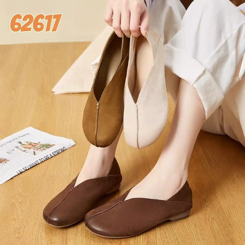 Кожаные ботинки Birkenn женские 25 лет весны новый ретро нишевые дизайн удобные ножки мама одиночные туфли