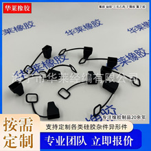 防尘盖插头保护套HDMI高清线接口防尘帽带绳子带线可栓绑