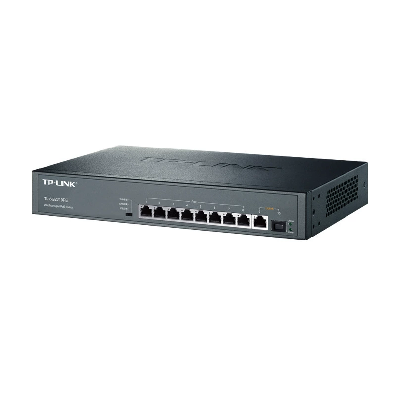 Полноценный Gigabit управляемый PoE коммутатор TP-LINK TL-SG2210PE с облачным управлением