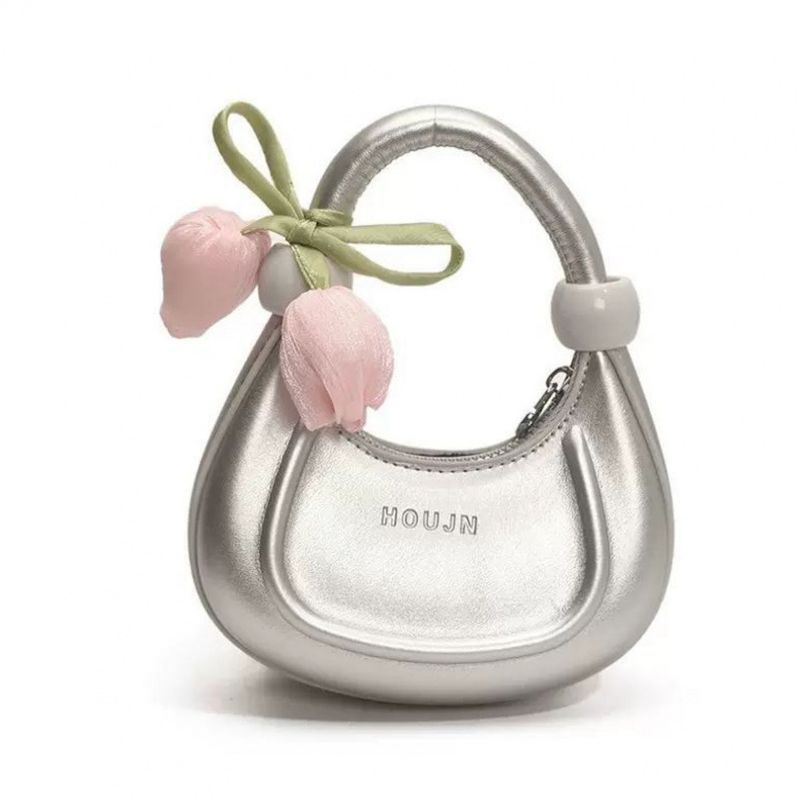 Children's stylish handbag, new fashion floral design, stylish shoulder bag for little girls, versatile travel crossbody bag
