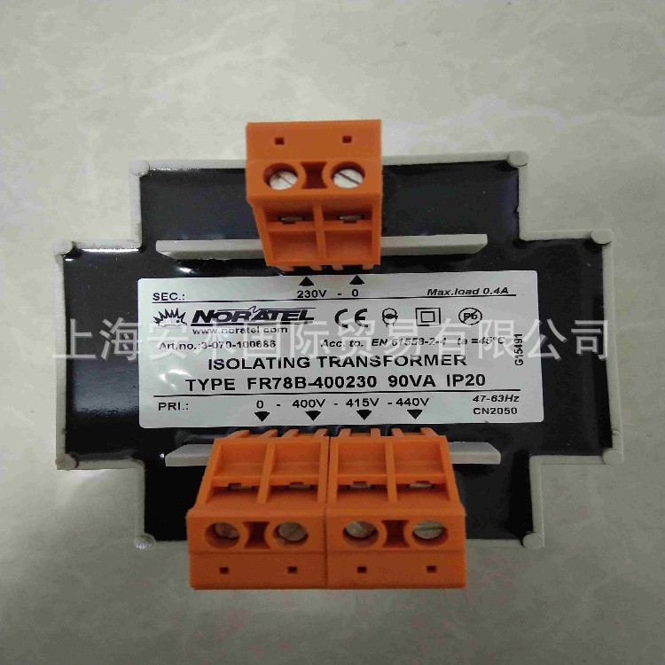 NORATEL变压器 NORATEL隔离变压器FR96B-400230 180VA