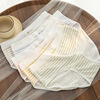 Japanese underwear, trousers, soft breathable cotton belt bag, antibacterial pants, hip-accented