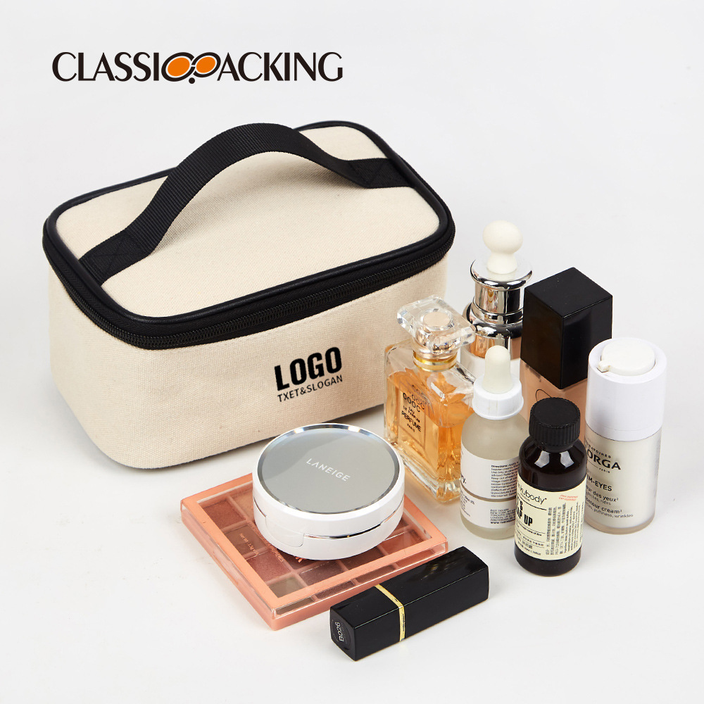 INS estilo Chanel bolsa de cosméticos portátil de gran capacidad de escritorio suministros de belleza bolsa de almacenamiento portátil de viaje bolsa de lavado