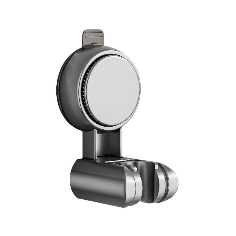 Soporte de ducha con ventosa, artefacto de fijación para el hogar del baño, base de boquilla de ducha sin perforación, estante extraíble para niños