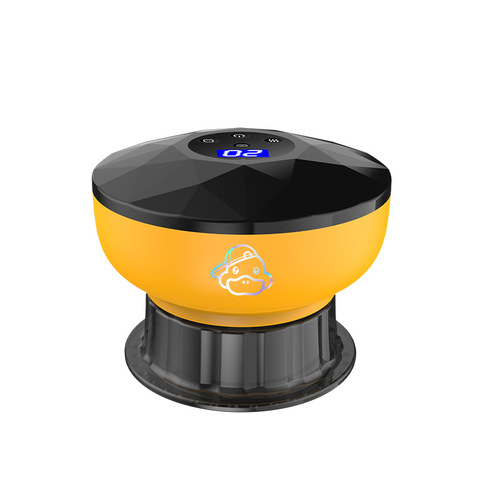 G.DUCKKIDS Hello Little Yellow Duck Electric Vacuum Cupping Device Scraping Instrument Pressure Relief Hot Compress Tank Meridian Cupping Device
