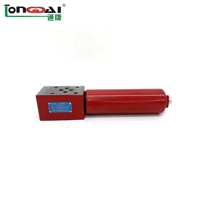 厂家直销DF系列叠加式过滤器液压阀块滤油器精密管式高压耐碱防水