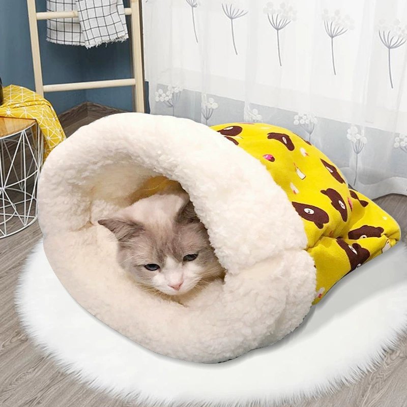 Keep warm winter tunnel, sleeping bag, cat